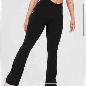 Aerie Offline Crossover Flare Leggings